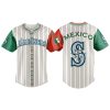 Mariners Mexican Heritage Night Striped 2025 Jersey