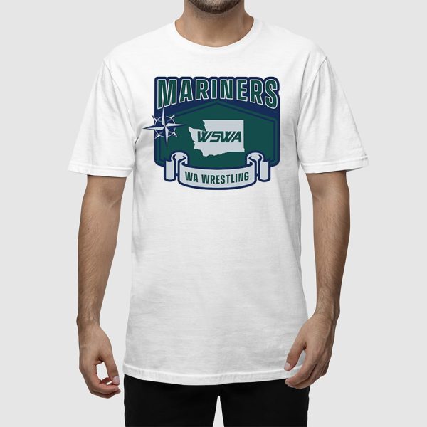 Mariners Washington State Wrestling Association Shirt 2025 Giveaway