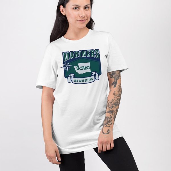 Mariners Washington State Wrestling Association Shirt 2025 Giveaway