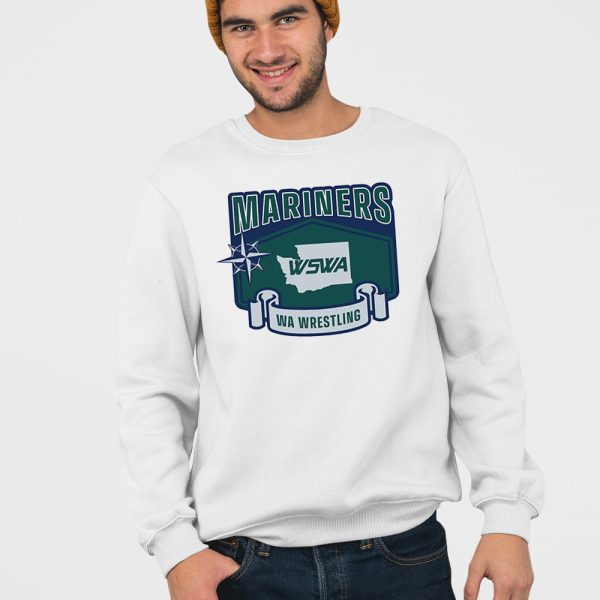 Mariners Washington State Wrestling Association Shirt 2025 Giveaway