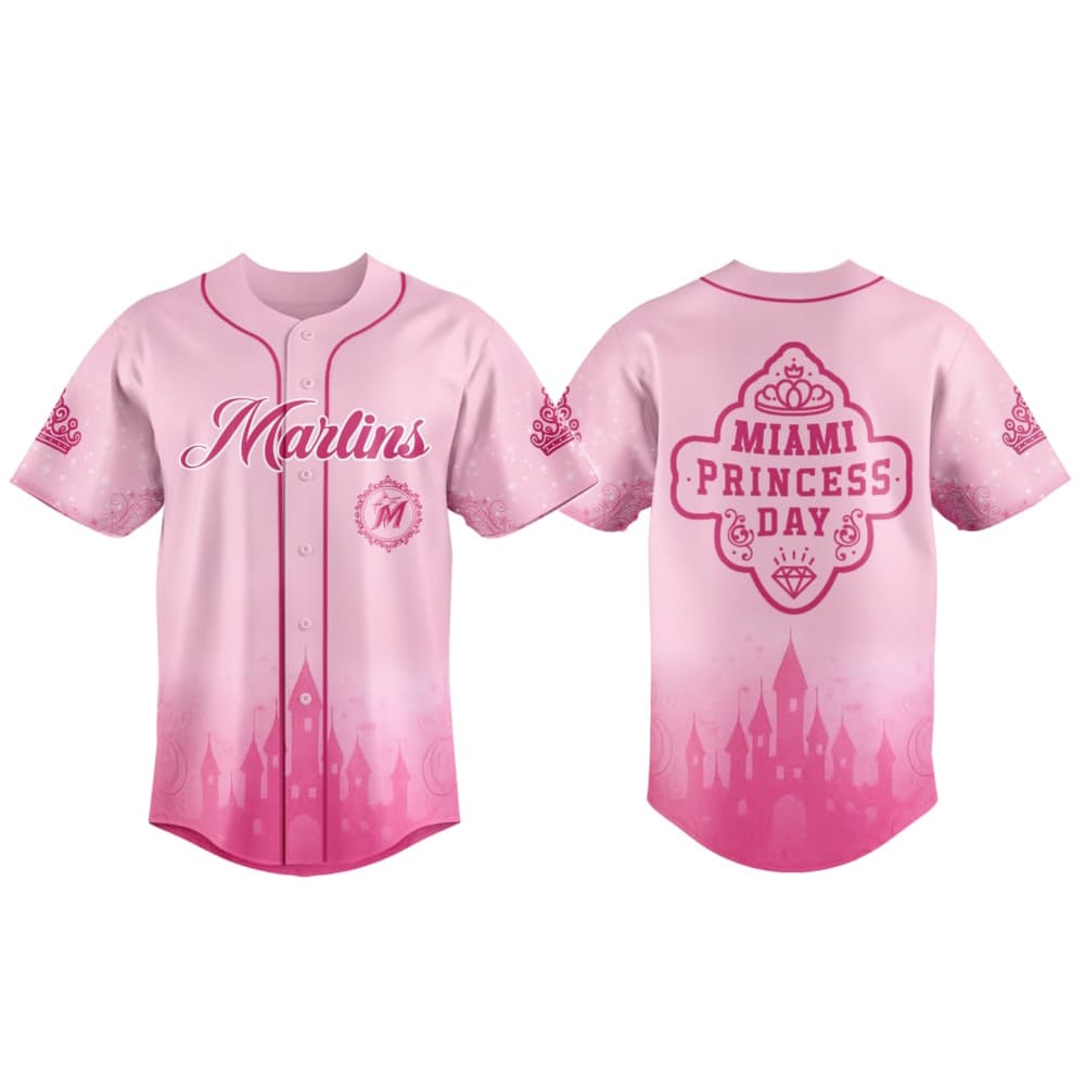Marlins Princess Day Jersey 2025 Marlins Princess Day Jersey 2025