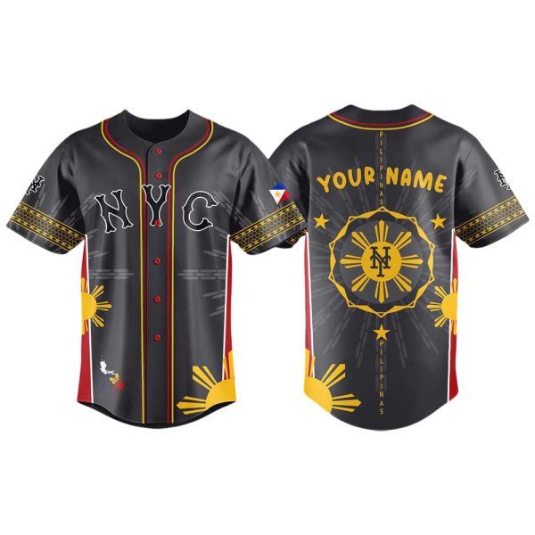 Mets Filipino Heritage Night City Connect 2025 Jersey