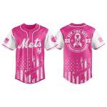 Mets Pink Out The Park Baseball Jersey 2025