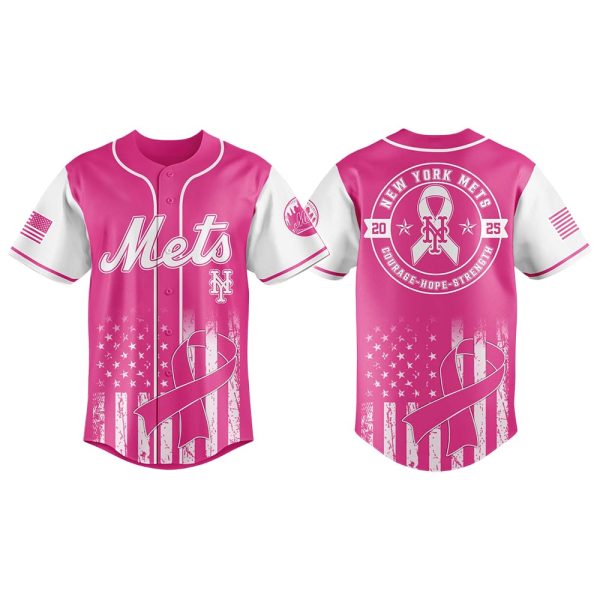 Mets Pink Out The Park Jersey 2025