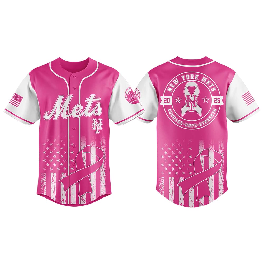 Mets Pink Out The Park Jersey 2025 Mets Pink Out The Park Jersey 2025