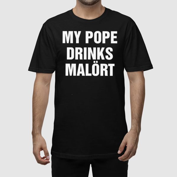 My Pope Drinks Chicago Alcohol Shirt