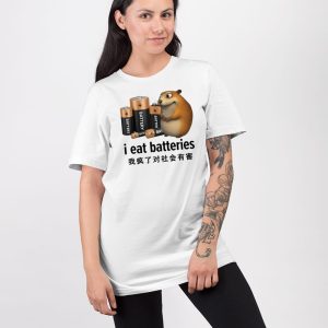 I Eat Batteries Chinese Shirt 5
