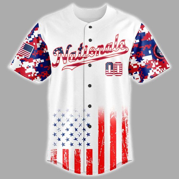 Nationals 4th Of July Independence Day Jersey 2025