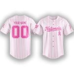 Nationals Breast Cancer Awareness Game Night Jersey 2025