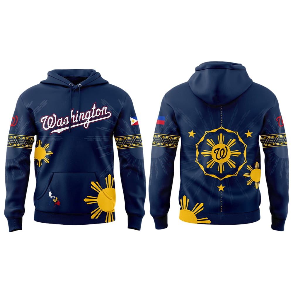 Nationals Filipino Heritage Night Hoodie 2025 Nationals Filipino Heritage Night Hoodie 2025