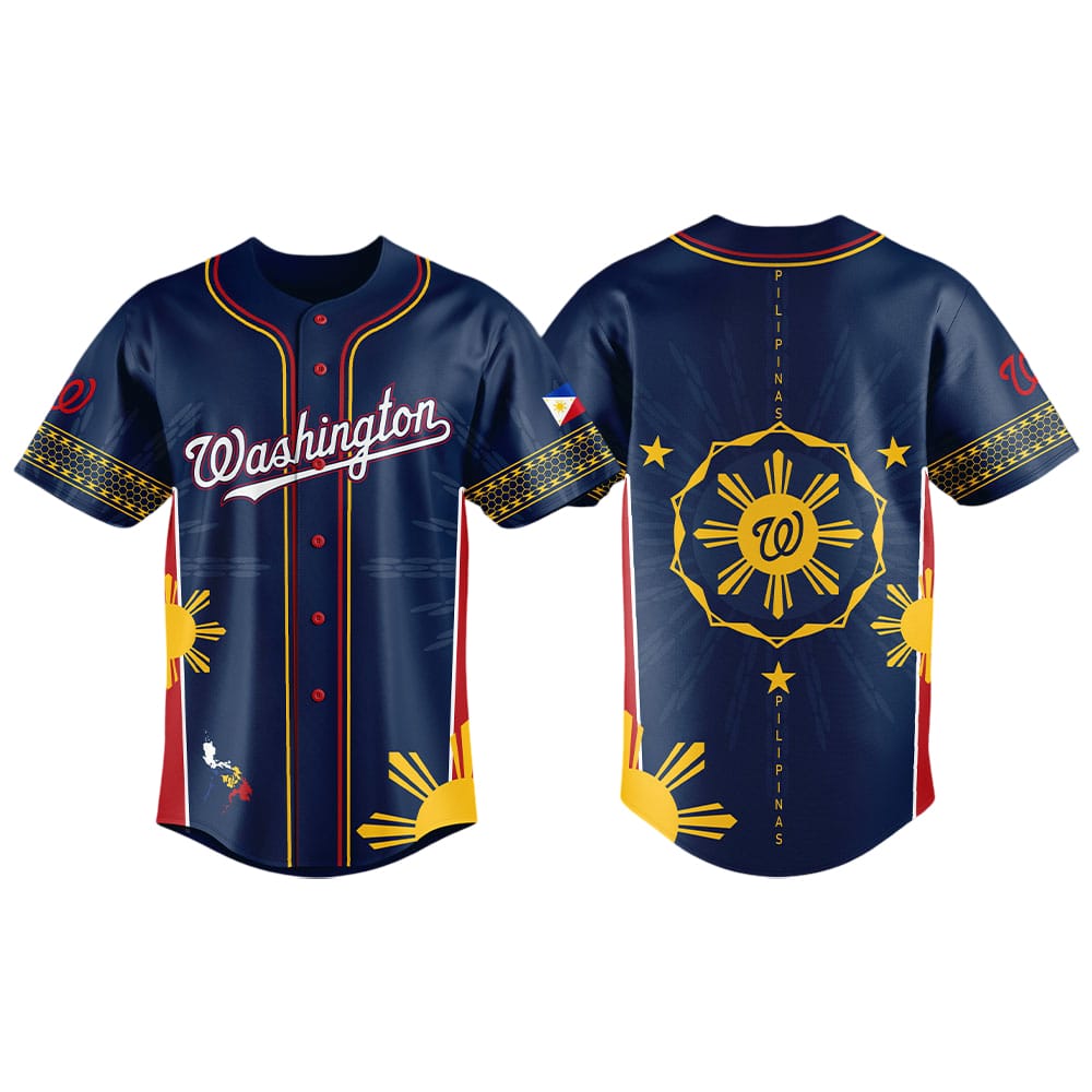 Nationals Filipino Heritage Night Jersey 2025 Nationals Filipino Heritage Night Jersey 2025