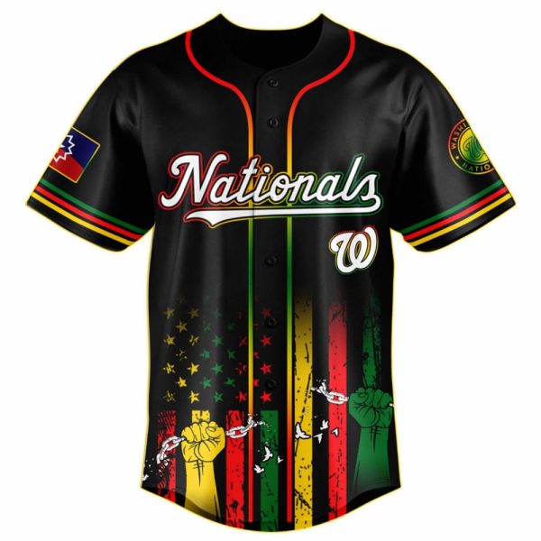 Nationals Juneteenth Day Jersey 2025