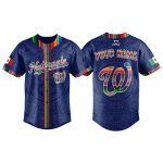 Nationals Mexican Heritage Night Custom Name Jersey 2025
