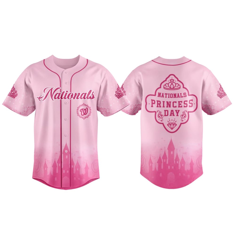 Nationals Princess Day Jersey 2025 Nationals Princess Day Jersey 2025