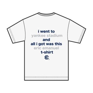 2025 Yankees Eric Emanuel T shirt Giveaway 3