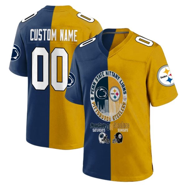 Nittany Lions On Saturdays Steelers On Sundays Jersey
