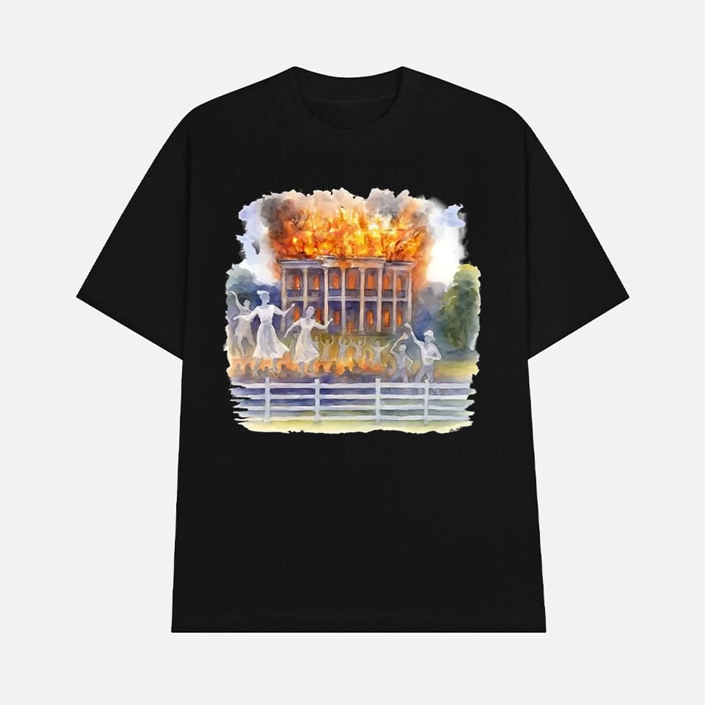Nottoway Plantation Fire Juneteenth 1865 Shirt 1 Nottoway Plantation Fire Juneteenth 1865 Shirt