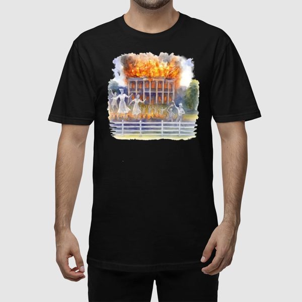 Nottoway Plantation Fire Juneteenth 1865 Shirt
