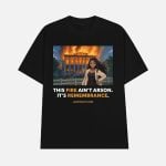Nottoway Plantation This Fire Ain't Arson It's Remembrance Juneteenth 2025 Shirt