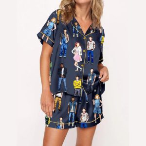 The Outsiders Musical Silky Satin Pajama Set2