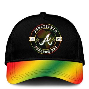 2025 Braves Juneteenth Freedom Day Hoodie2