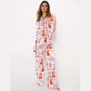 Howdy Cowgirl Pajama Set3