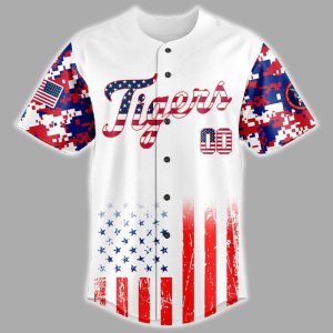Tigers 4th Of July Independence Day Jersey 20251