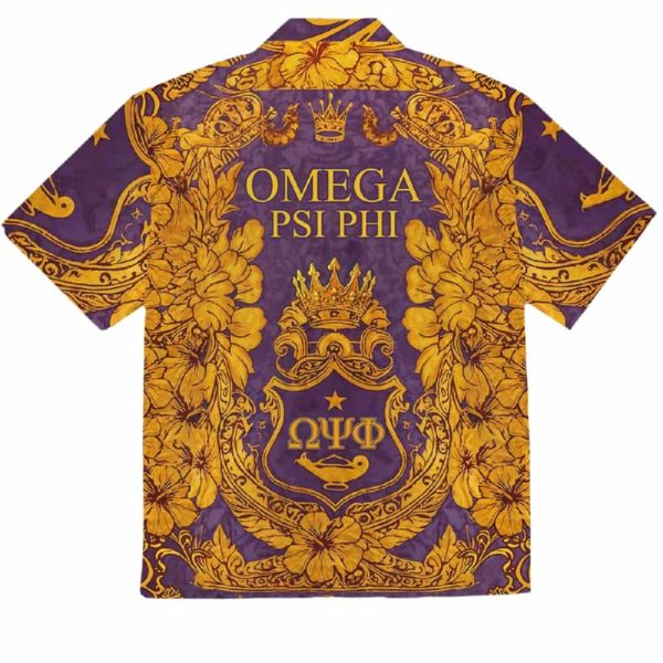 Omega Psi Phi Hawaiian Shirt