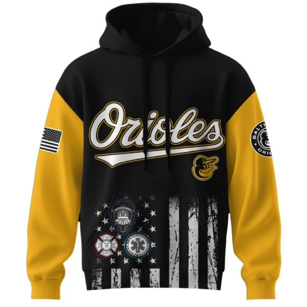 Orioles First Responders Hoodie 2025