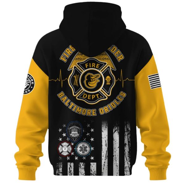 Orioles First Responders Hoodie 2025