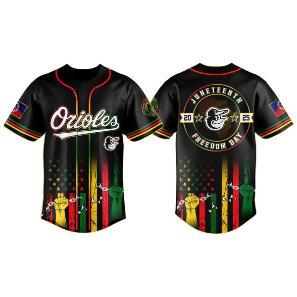 Orioles Juneteenth Day Jersey 2025
