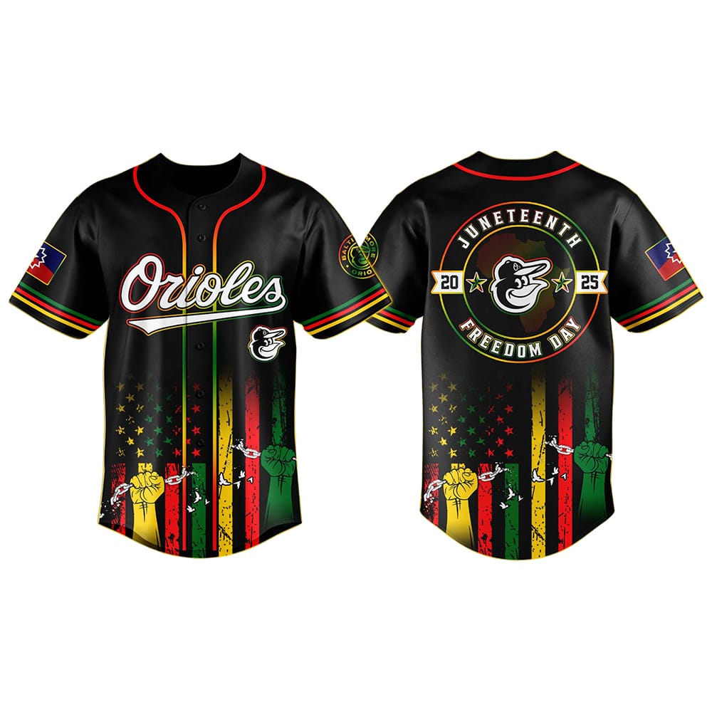 Orioles Juneteenth Day Jersey 2025 Orioles Juneteenth Day Jersey 2025