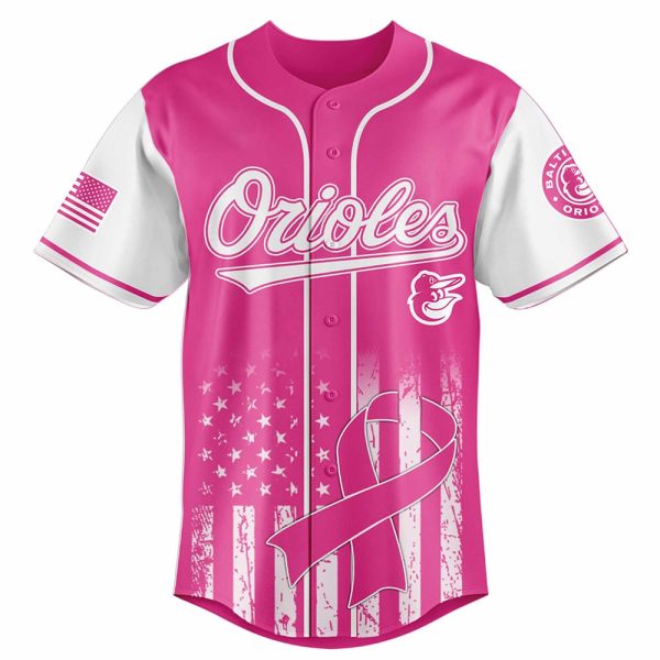 Orioles Pink Out The Park Jersey 2025