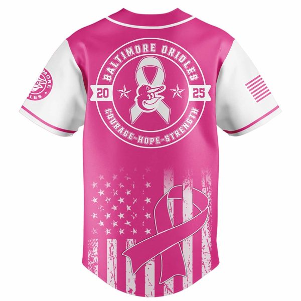 Orioles Pink Out The Park Jersey 2025