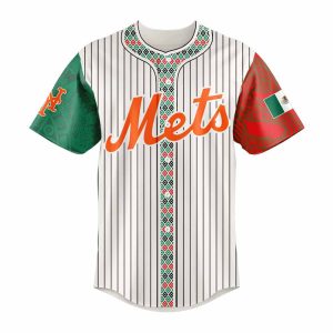 Mets Mexican Heritage Night Striped 2025 Jersey1