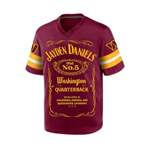 Jayden Daniels Commanders Old No 5 Jersey