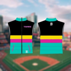 Tigers 80s Puffer Vest 2025 Giveaway 2