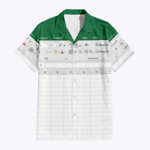 Microsoft Excel Hawaiian Shirt1