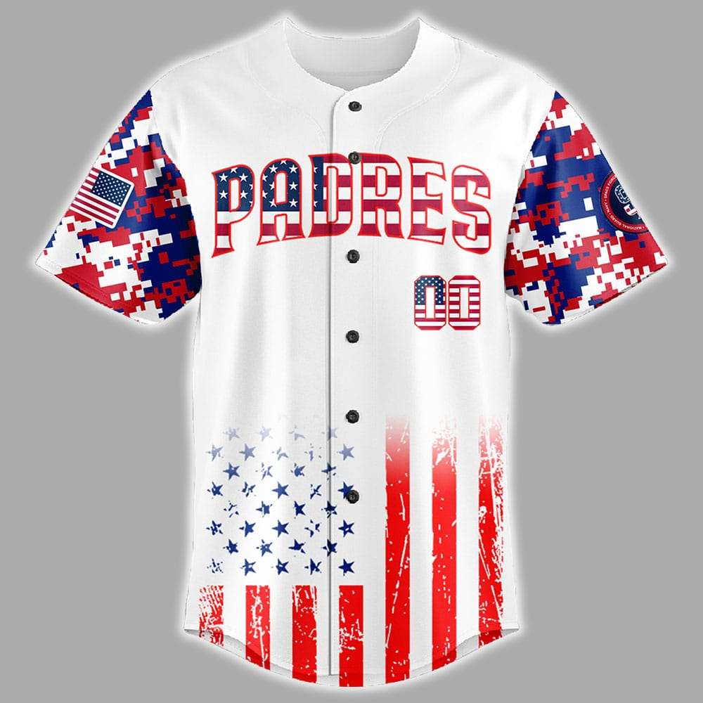 Padres 4th Of July Independence Day Jersey 2025 Padres 4th Of July Independence Day Jersey 2025
