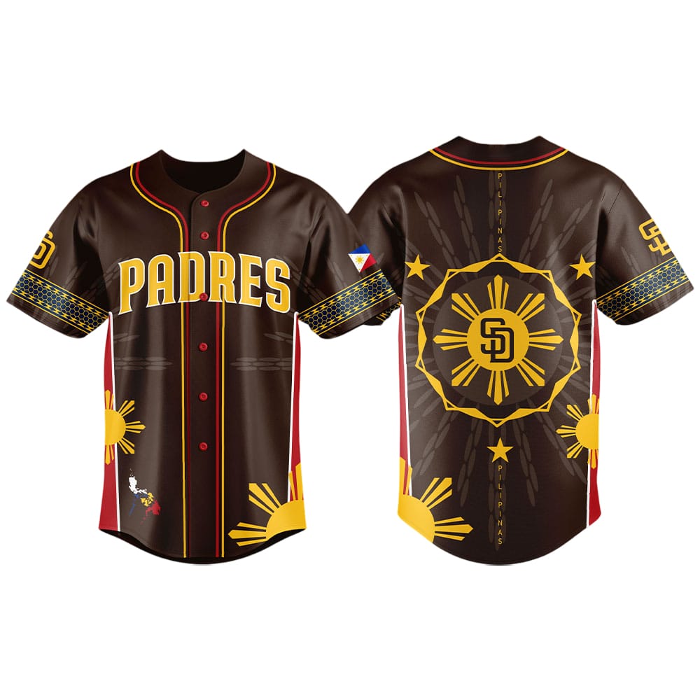 Padres Filipino Heritage Night Jersey 2025 Padres Filipino Heritage Night Jersey 2025