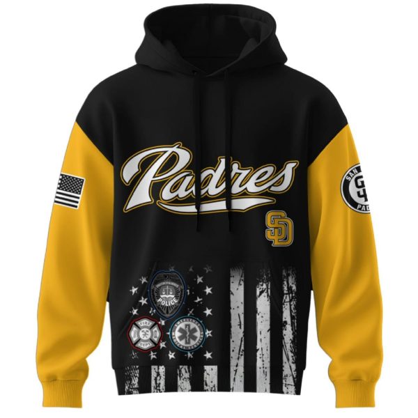 Padres First Responders Hoodie 2025
