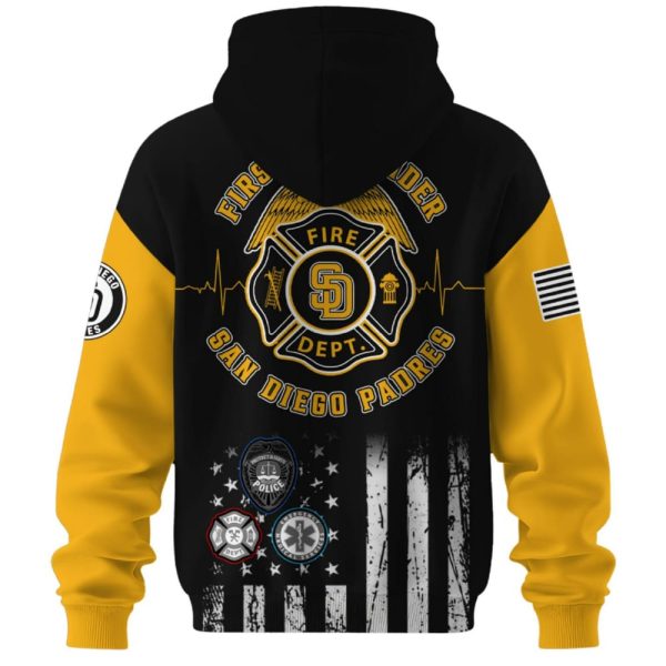Padres First Responders Hoodie 2025