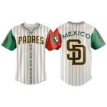 Padres Mexican Heritage Night Striped 2025 Jersey