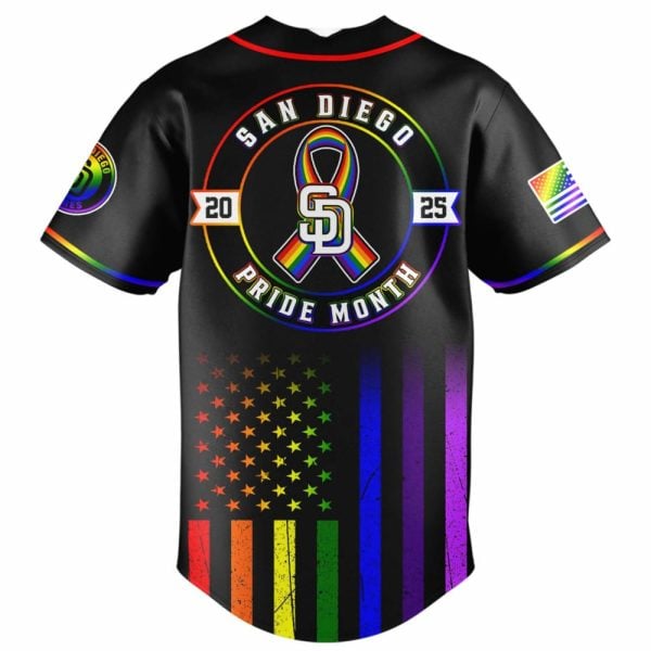 Padres Pride Month Jersey 2025