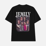 Paget Brewster Wearing Jemily Jj And Emily Shirt
