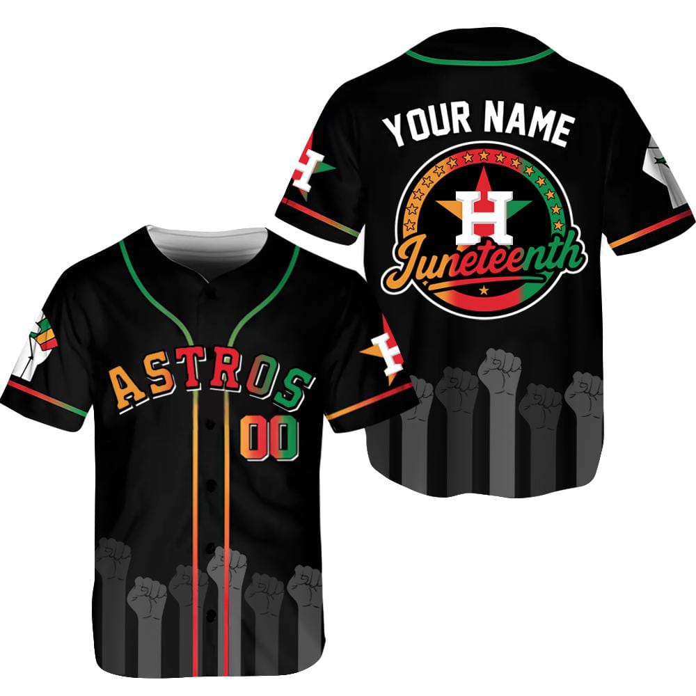 Personalized Astros Juneteenth Baseball Jersey 2025 Personalized Astros Juneteenth Baseball Jersey 2025