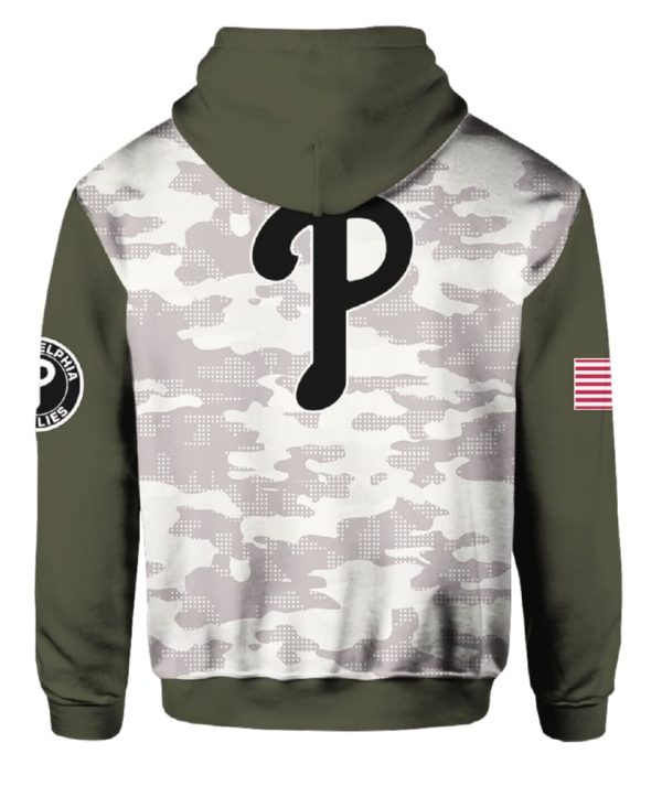 Phillies 2025 Armed Forces Day Hoodie