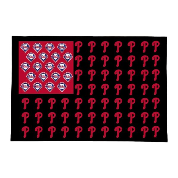 Phillies American Flag Doormat