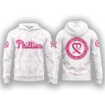 Phillies Cancer Awareness Night 2025 Hoodie