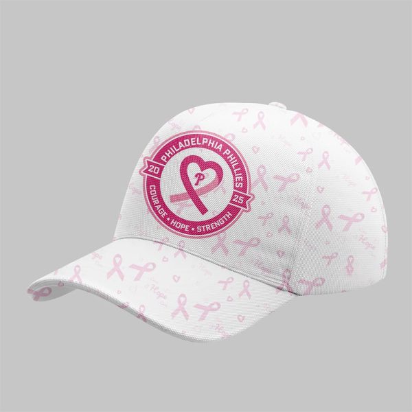 Phillies Cancer Awareness Night 2025 Hoodie